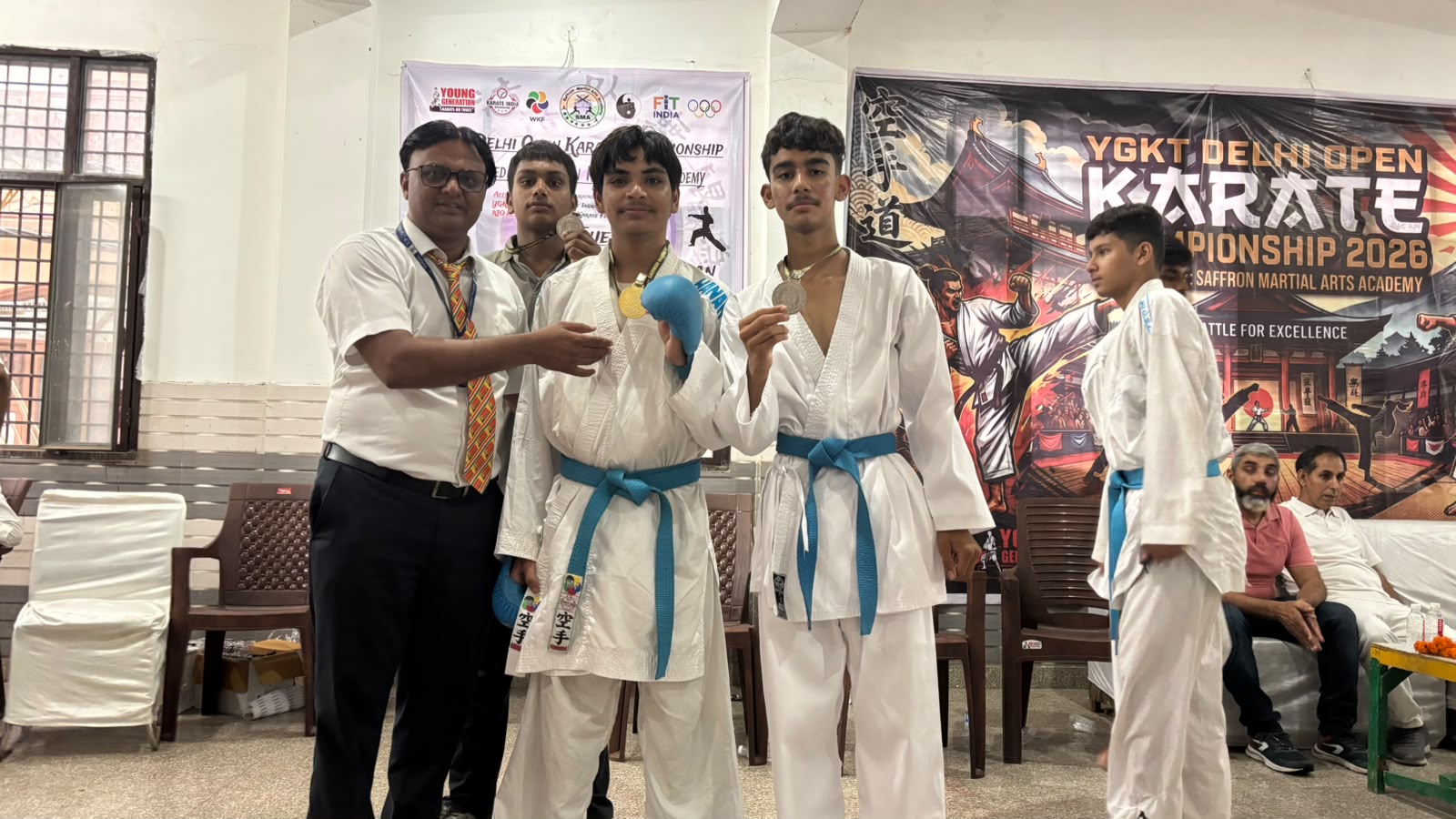 NKG Sports Club Shines at YGKT Delhi Open Tournament 2026