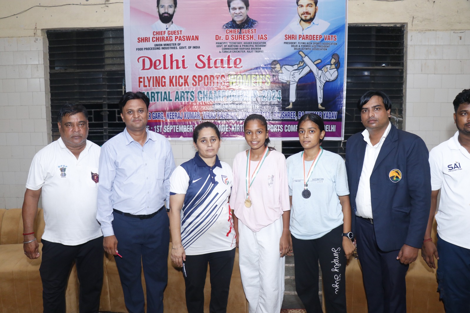 Delhi State Flying Kick Sports Women\'s Championship